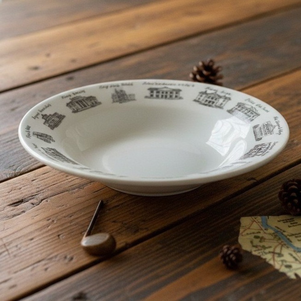 Tuxton‎ Augusta Collection Pasta Bowl, Vintage Amy Lovering Roberts Design